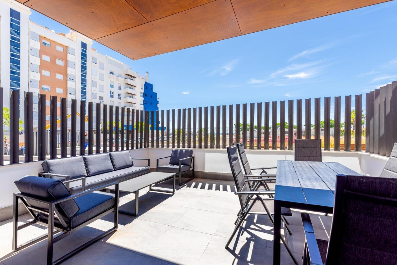 Beachfront Apartment 034 Торре-дель-Мар Экстерьер фото